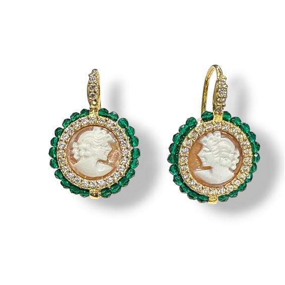 Orecchini Mandile 1922 Donna Cammei  in Argento Conchiglia 2KK56084VOR - 2KK56084VOR